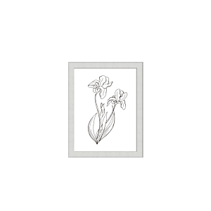 CADRE PHOTO RETRO 20x25cm - BLANC
