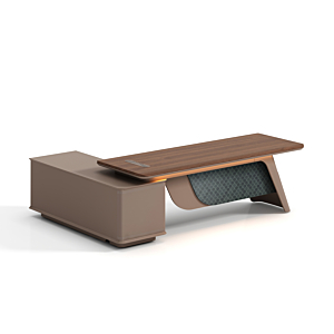 Bureau Directionnel Astoria - Marron Bureaux de Direction