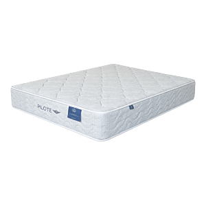 Matelas Doremi Pilote 120X200Cm - Gris + 1 Oreiller Gratuit