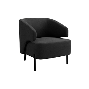 Fauteuil Play Time Tissu - Noir