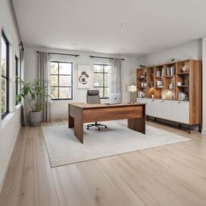 Bureau Rio Office Avec Retour - Marron