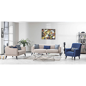 Salon MOON 3+2+1 Avec Fonction Lit