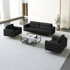 Pack Salon De Bureau Shadow 3+1+1 - Noir