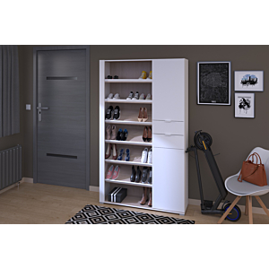 Meuble Multifonctions SHOESING - Blanc
