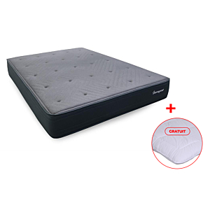 Matelas Beautyrest Signature Medium - Bleu + Surmatelas Gratuit