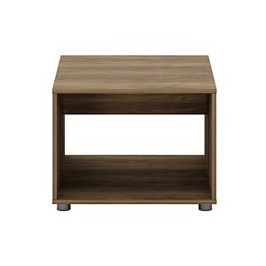 Table De Cafe Start Pro 60Cm - Noyer/Gris