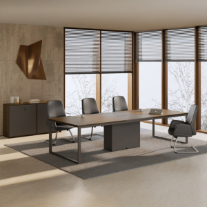 Table De Conférence Start Pro - Noyer/Gris