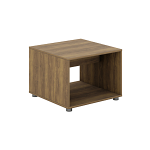 Table De Cafe Start Pro 60Cm - Noyer/Gris