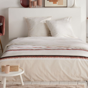 Parure De Lit Imprimé Sunshine 240X220Cm - Beige