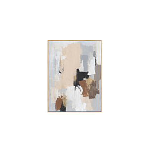 TABLEAU ABSTRAIT HANDMADE AVEC CADRE - MULTICOULEUR Tableaux