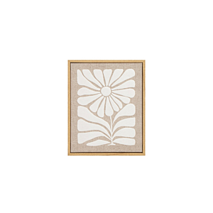 TABLEAU FLORAL AVEC CADRE - BEIGE Accessoires