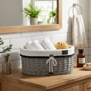 Panier De Rangement Tomy 17cm - Gris