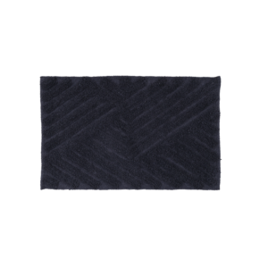 Tapis Salle De Bain Pure 50*80cm - Gris foncé Les Petits Prix