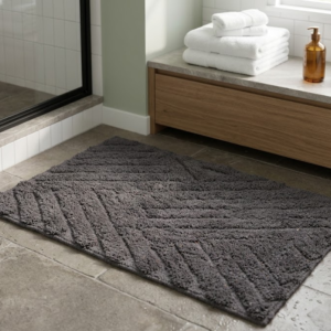 Tapis Salle De Bain Pure 40*60cm - Taupe 