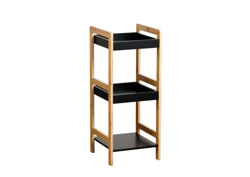 Organisateur À 3 Etagères  - Noir / Beige