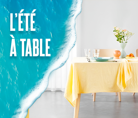 Laissez l'été s'inviter à votre table